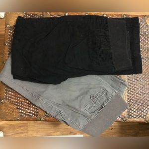 Lot of 5 Maternity Clothing Casual Crops Pants